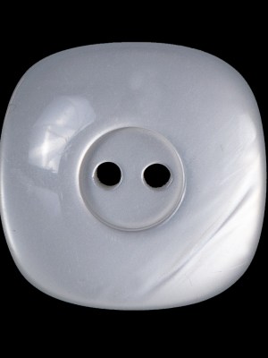 Light Silver Luminous Plastic Two-Hole Button – 50L/32mm Light Silver Luminous Plastic Two-Hole Button – 50L/32mm