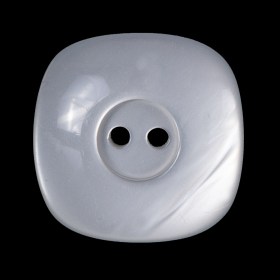 Light Silver Luminous Plastic Two-Hole Button – 50L/32mm Light Silver Luminous Plastic Two-Hole Button – 50L/32mm