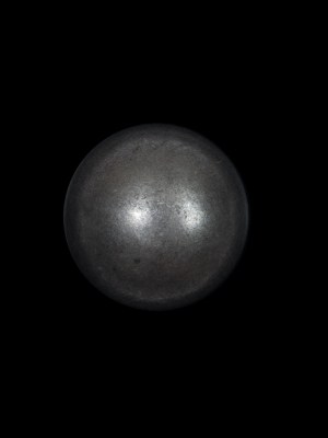 Silver Metal Domed Shank-Back Button – 34L/21.5mm Silver Metal Domed Shank-Back Button – 34L/21.5mm