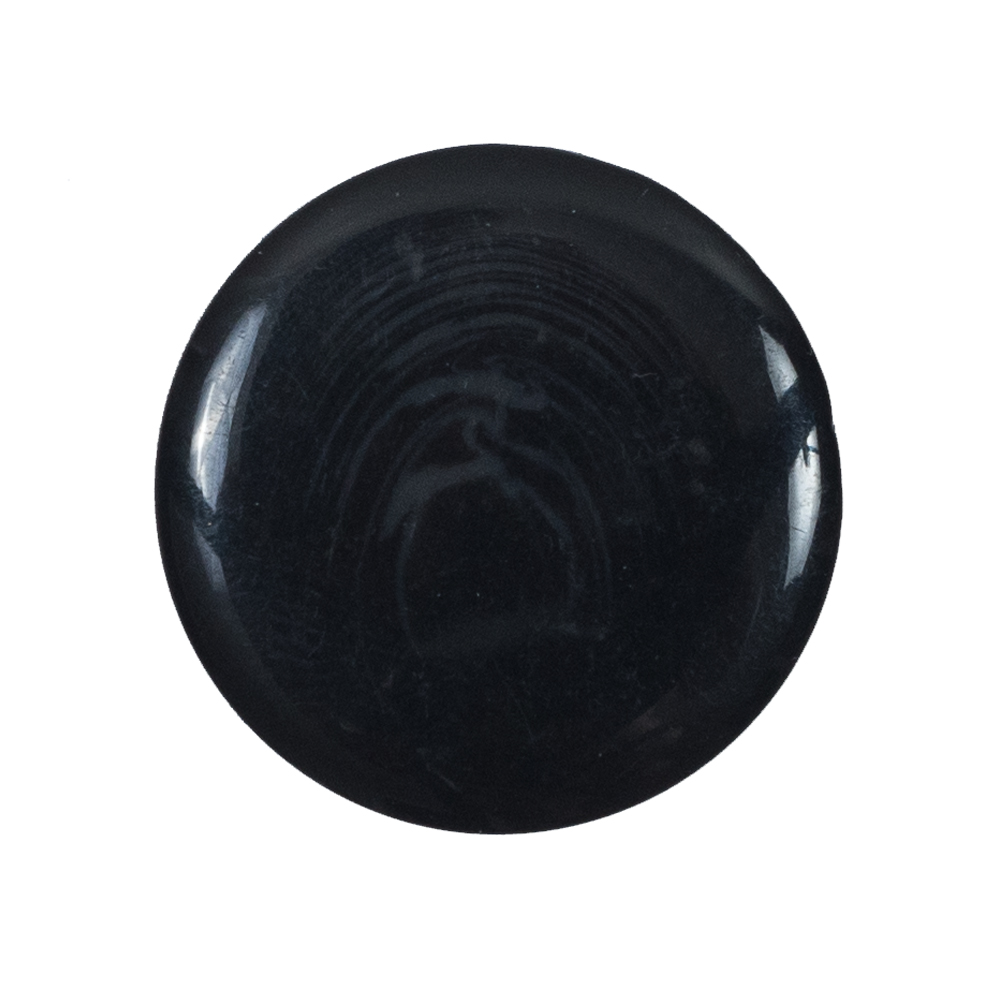 Black Plastic Shank-Back Button – 44L/28mm Black Plastic Shank-Back Button – 44L/28mm