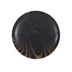 Dark Brown Plastic Shank-Back Button – 44L/28mm Dark Brown Plastic Shank-Back Button – 44L/28mm