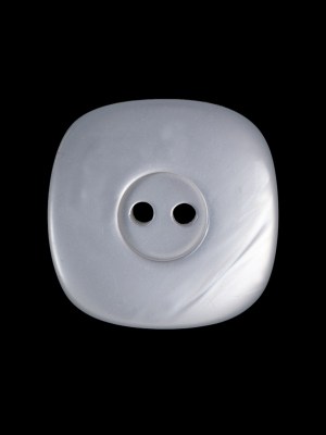 Light Silver Luminous Plastic Two-Hole Button – 36L/23mm Light Silver Luminous Plastic Two-Hole Button – 36L/23mm
