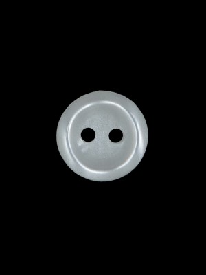 White Iridescent Plastic Button – 20L/12.5mm White Iridescent Plastic Button – 20L/12.5mm