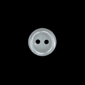 White Iridescent Plastic Button – 20L/12.5mm White Iridescent Plastic Button – 20L/12.5mm