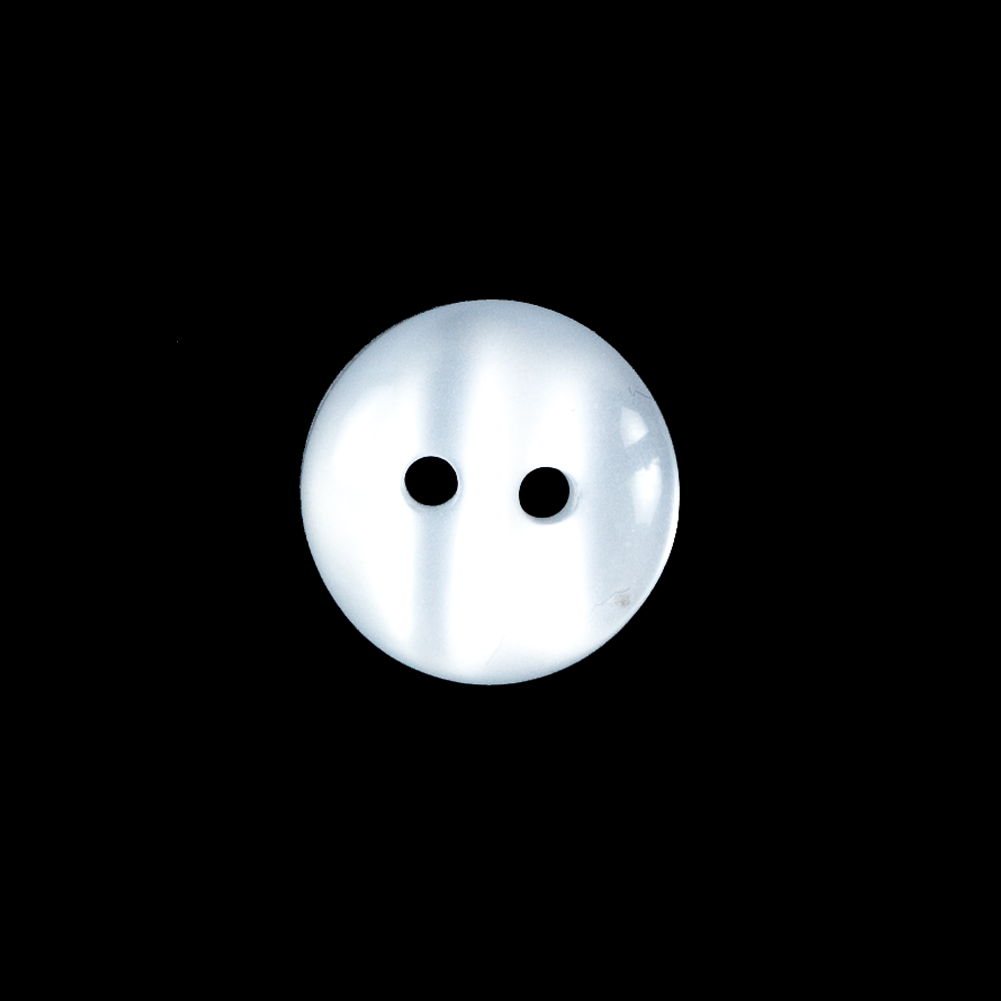 Opaque White 2-Hole Plastic Button – 24L/15mm Opaque White 2-Hole Plastic Button – 24L/15mm