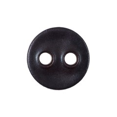 Thick Dark Brown 2-Hole Plastic Button – 32L/20mm Thick Dark Brown 2-Hole Plastic Button – 32L/20mm