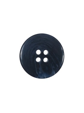 Indigo 4-Hole Plastic Button – 24L/15mm Indigo 4-Hole Plastic Button – 24L/15mm