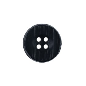 Black 4-Hole Plastic Button – 30L/19mm Black 4-Hole Plastic Button – 30L/19mm
