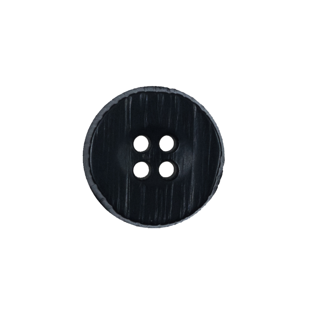 Black 4-Hole Plastic Button – 30L/19mm Black 4-Hole Plastic Button – 30L/19mm