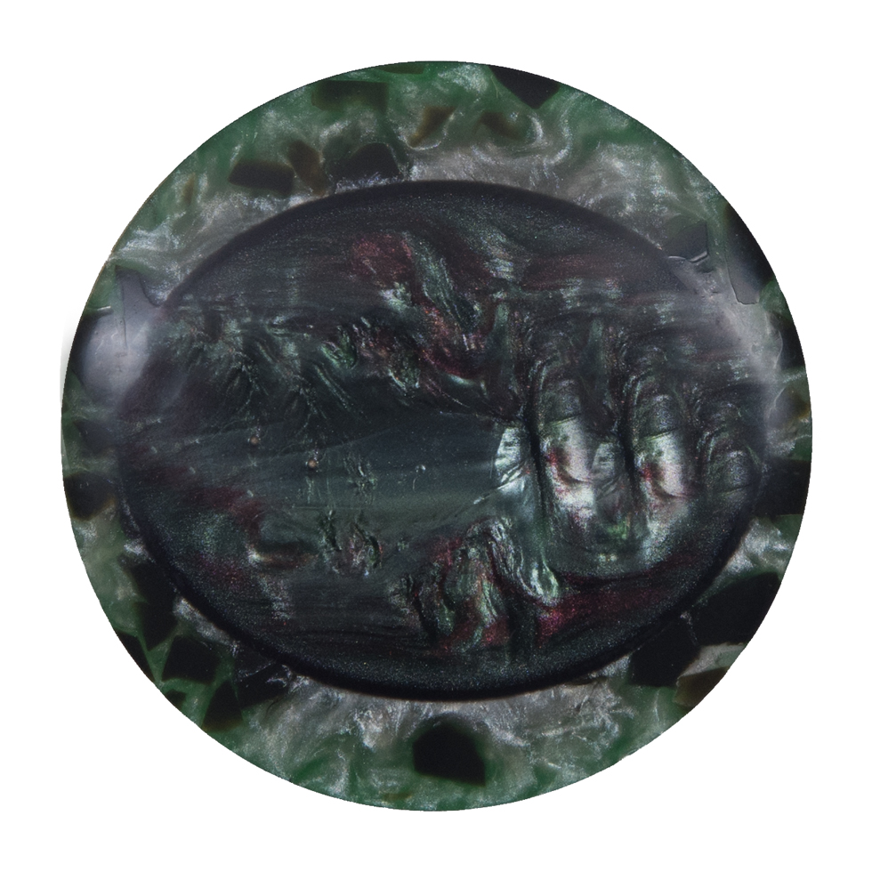 Green Self Shank Plastic Button – 54L/34mm Green Self Shank Plastic Button – 54L/34mm