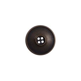 Italian Antique Gold Metal 4-Hole Button – 24L/15mm Italian Antique Gold Metal 4-Hole Button – 24L/15mm