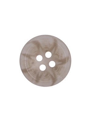 Beige Plastic 4-Hole Button – 28L/18mm Beige Plastic 4-Hole Button – 28L/18mm