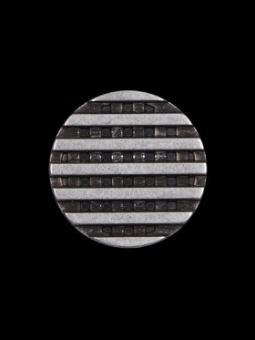 Italian Silver Metal Lattice Shank Back Button – 32L/20mm Italian Silver Metal Lattice Shank Back Button – 32L/20mm