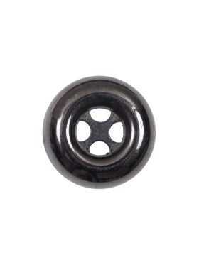 Italian Gunmetal 4-Hole Metal Button – 28L/18mm Italian Gunmetal 4-Hole Metal Button – 28L/18mm