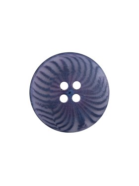 Blue Plastic 4-Hole Button – 28L/18mm Blue Plastic 4-Hole Button – 28L/18mm