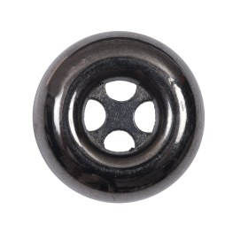 Italian Gunmetal 4-Hole Metal Button – 44L/28mm Italian Gunmetal 4-Hole Metal Button – 44L/28mm