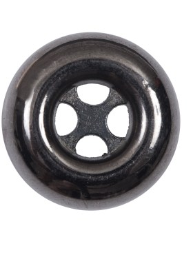 Italian Gunmetal 4-Hole Metal Button – 44L/28mm Italian Gunmetal 4-Hole Metal Button – 44L/28mm