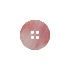 Pink Plastic 4-Hole Button – 28L/18mm Pink Plastic 4-Hole Button – 28L/18mm