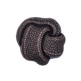 Italian Faded Brown Plastic Knot Shank Back Button – 40L/25.5mm Italian Faded Brown Plastic Knot Shank Back Button – 40L/25.5mm