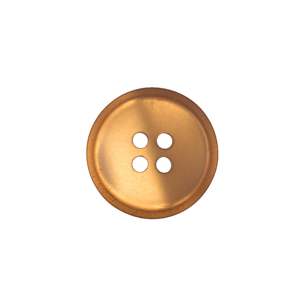 Yellow Copper Plastic 4-Hole Button – 30L/19mm Yellow Copper Plastic 4-Hole Button – 30L/19mm
