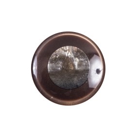 Brown Plastic Self Shank Button – 36L/23mm Brown Plastic Self Shank Button – 36L/23mm