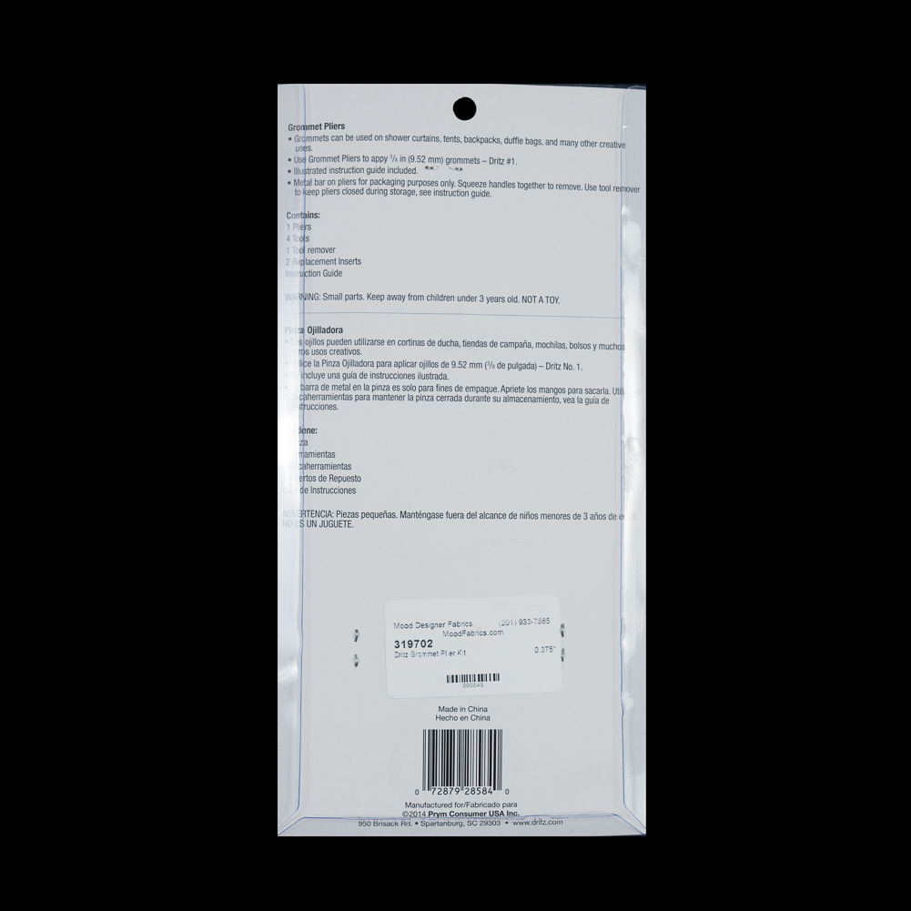 Dritz Magenta Grommet Plier Kit - 0.375"