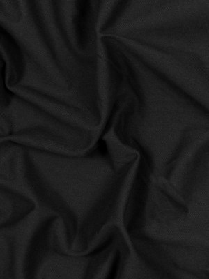 Black Cotton Knit Pique Black Cotton Knit Pique