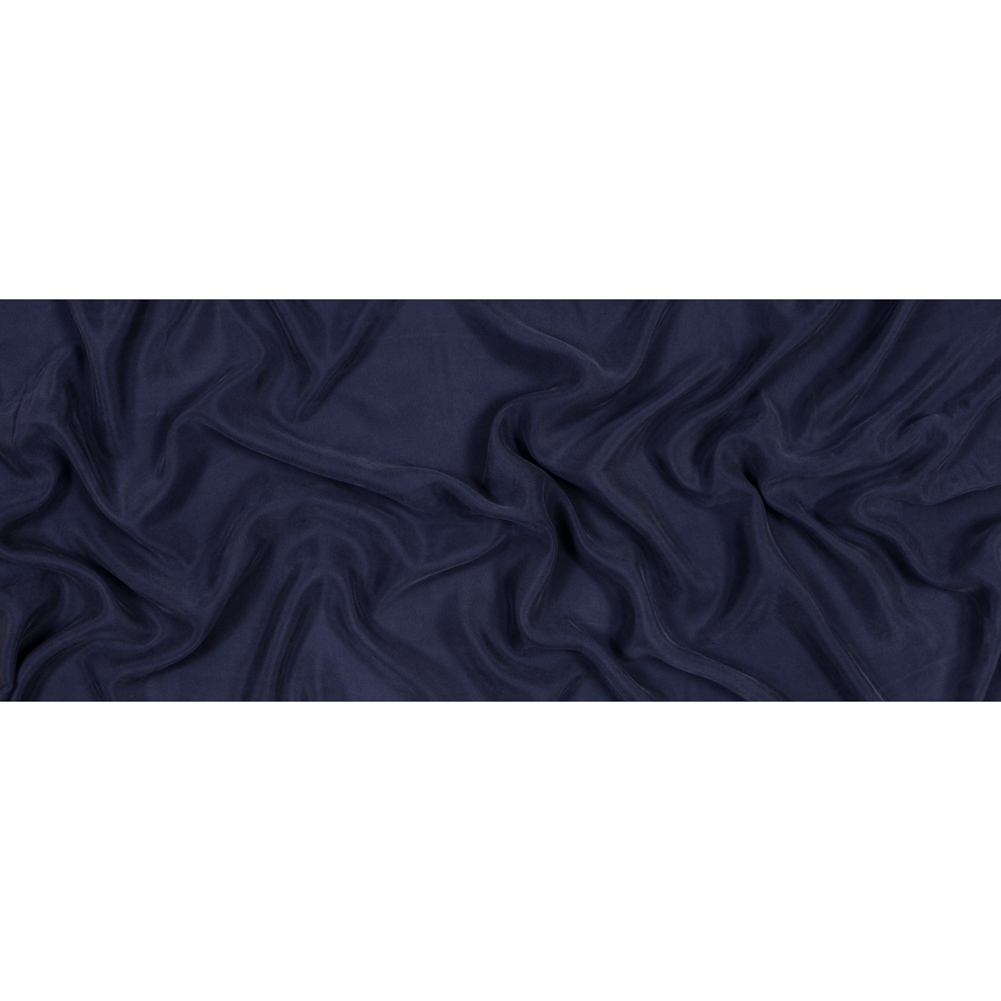 Washed Copper and Rayon Twill – Navy – Darcy Collection Washed Copper and Rayon Twill – Navy – Darcy Collection