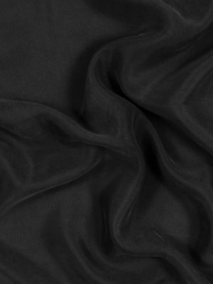 Washed Copper and Rayon Twill – Black – Darcy Collection Washed Copper and Rayon Twill – Black – Darcy Collection