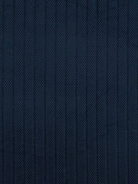 Blue Linear Ribbed Mesh Quilted Coating Blue Linear Ribbed Mesh Quilted Coating