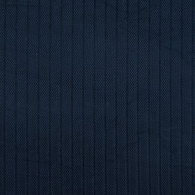 Blue Linear Ribbed Mesh Quilted Coating Blue Linear Ribbed Mesh Quilted Coating