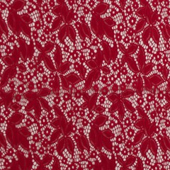 Stretch Lace – Red Floral – Katerina Collection Stretch Lace – Red Floral – Katerina Collection