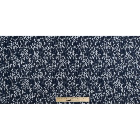 Stretch Lace – Dark Navy Floral – Katerina Collection Stretch Lace – Dark Navy Floral – Katerina Collection