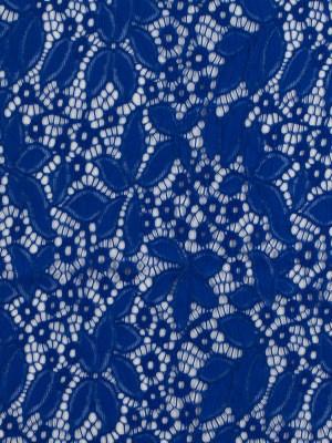 Stretch Lace – Royal Blue Floral – Katerina Collection Stretch Lace – Royal Blue Floral – Katerina Collection