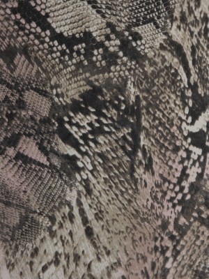 Gray/Pink Python Printed Polyester Chiffon Gray/Pink Python Printed Polyester Chiffon