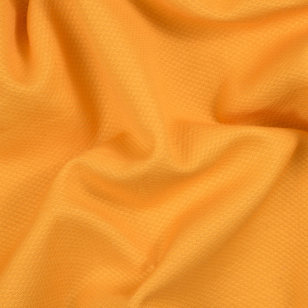 Amber Yellow Cotton Riviera Pique Amber Yellow Cotton Riviera Pique