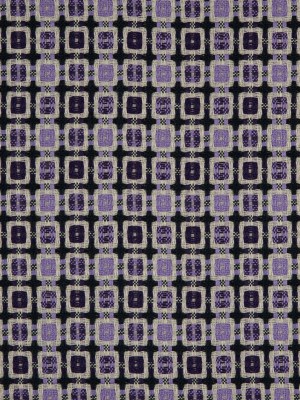 Violet/Amaranth Purple Geometric Blended Woven Violet/Amaranth Purple Geometric Blended Woven