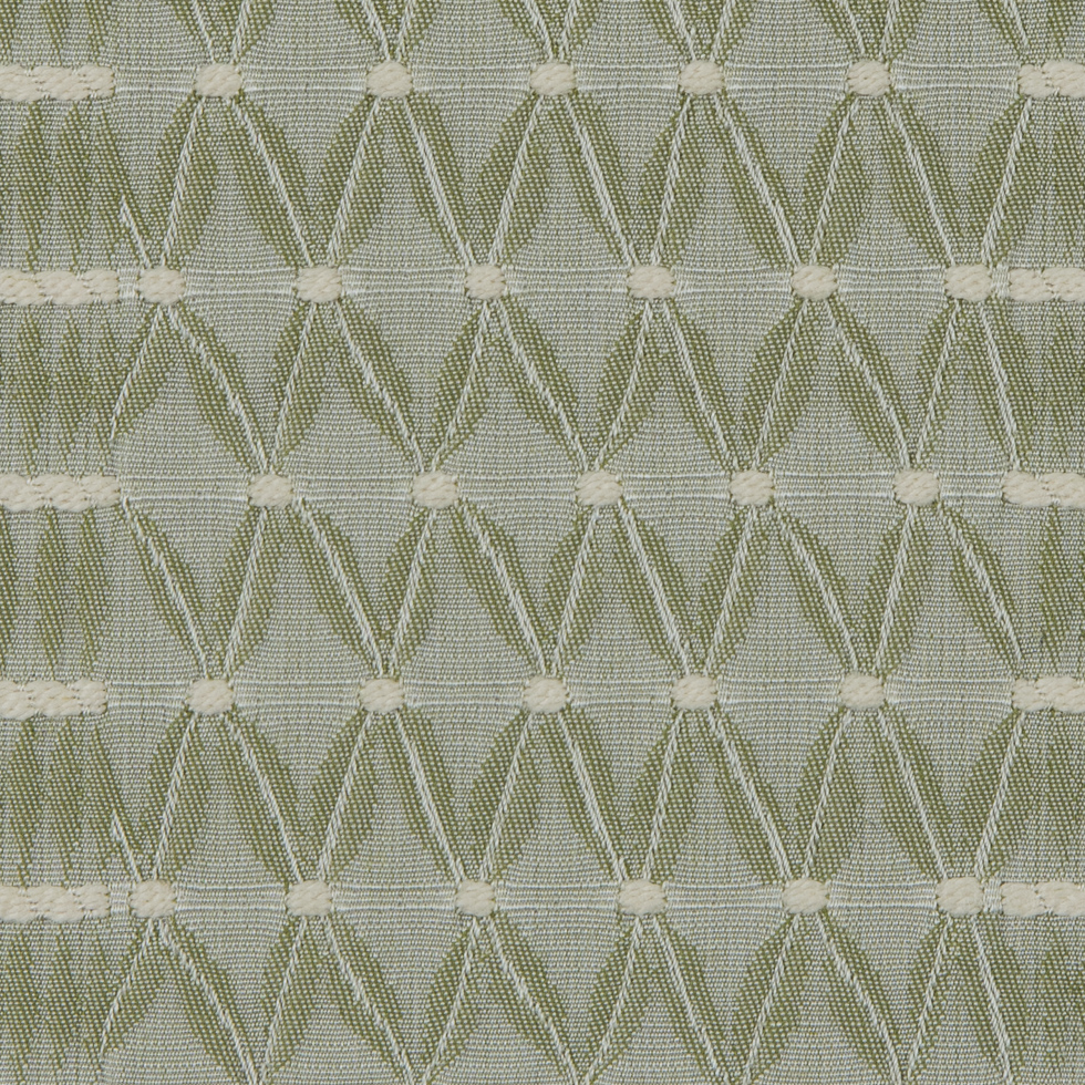 Whisper Green Textural Chevron Striped Woven