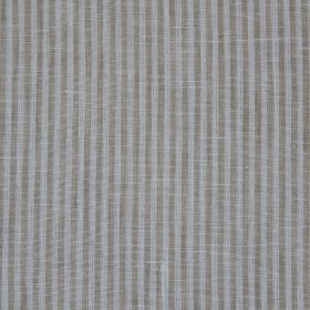 Taupe Candy Striped Lightweight Linen Taupe Candy Striped Lightweight Linen