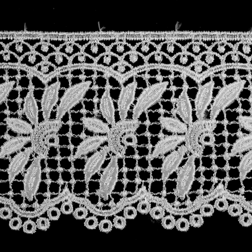 White Venise Lace Trim - 3"