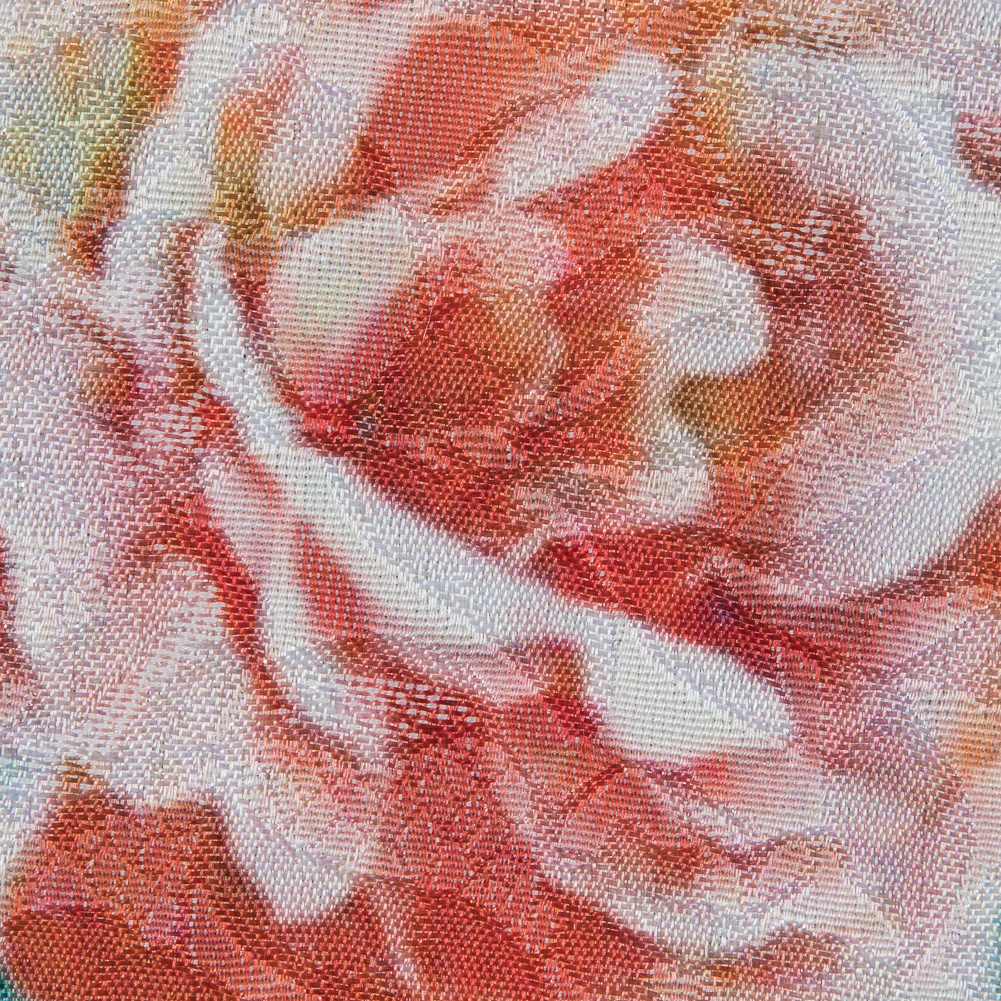 Grenadine and Birch Digitally Printed Floral Jacquard Grenadine and Birch Digitally Printed Floral Jacquard