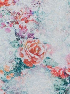 Grenadine and Birch Digitally Printed Floral Jacquard Grenadine and Birch Digitally Printed Floral Jacquard