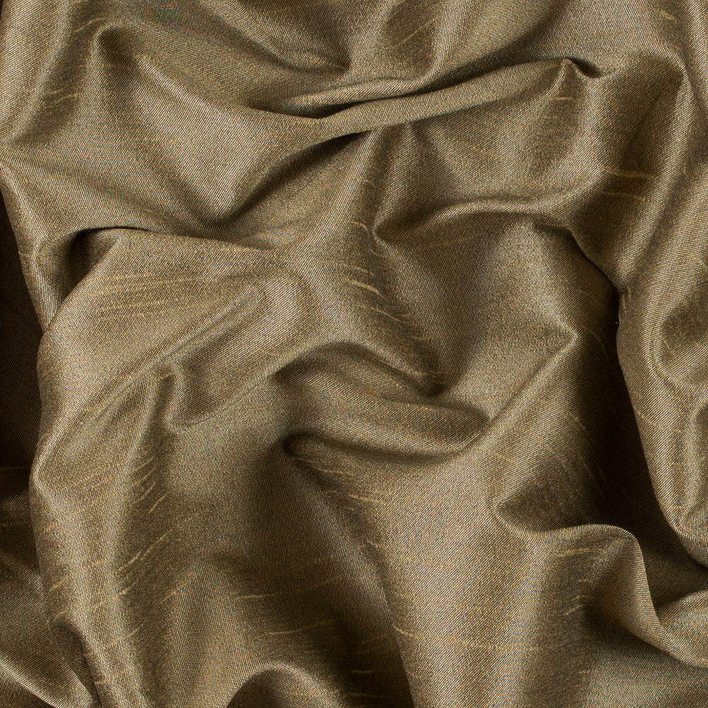 Buff Yellow Solid Polyester Shantung Buff Yellow Solid Polyester Shantung