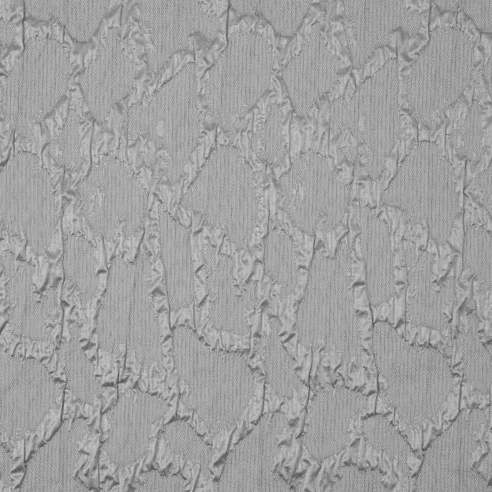 Metallic Silver/Blanc de Blanc Abstract Polyester Brocade/Jacquard Metallic Silver/Blanc de Blanc Abstract Polyester Brocade/Jacquard