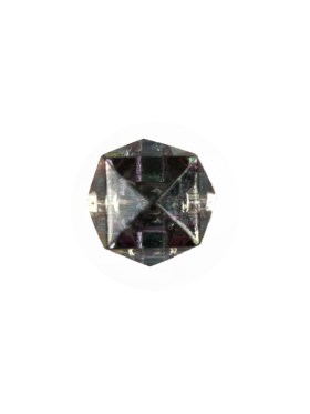 Faceted Cube Glass Button – 18L/11.5mm Faceted Cube Glass Button – 18L/11.5mm