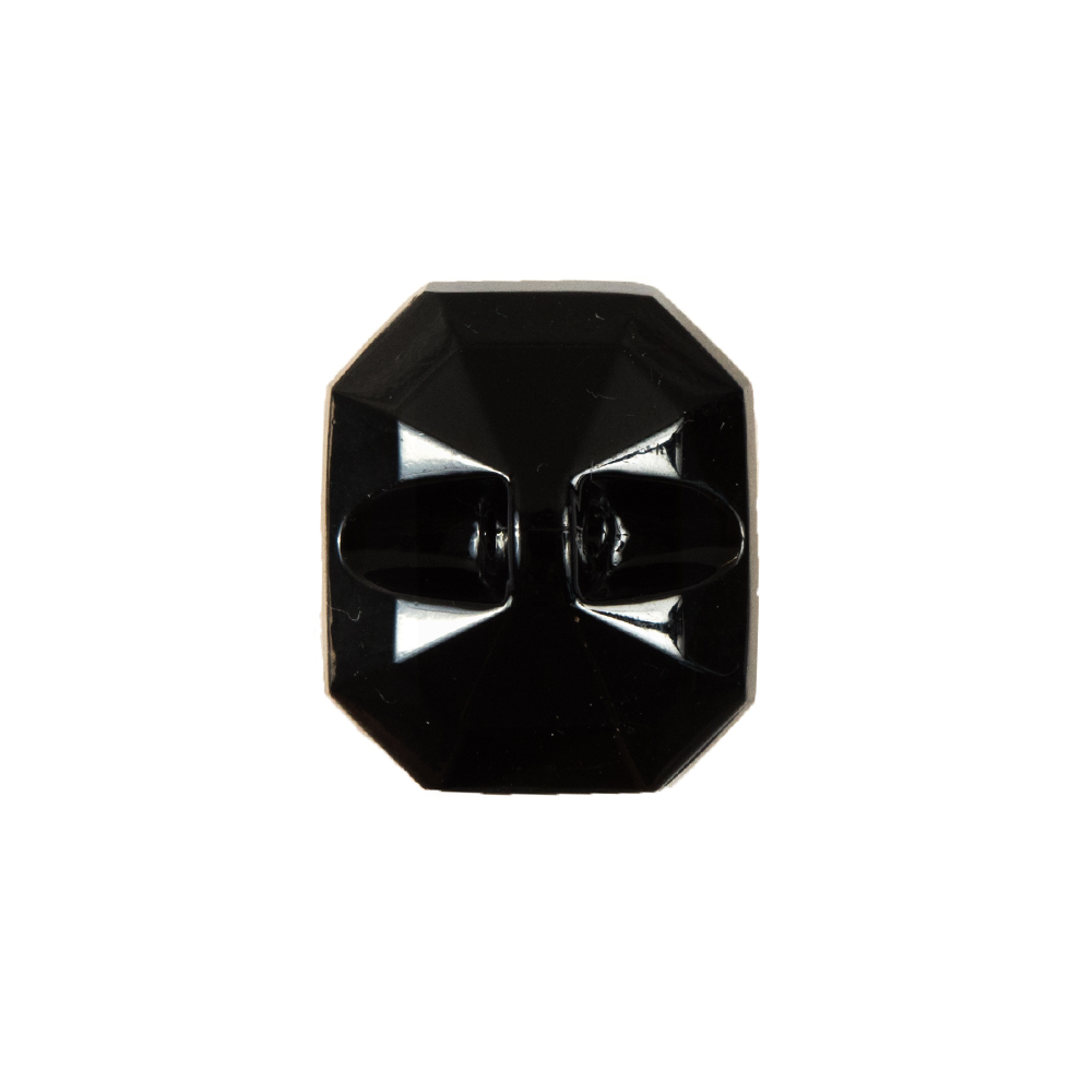 Black/Gold Glass Shank-Back Button – 36L/23mm Black/Gold Glass Shank-Back Button – 36L/23mm