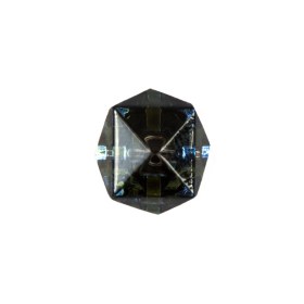 Faceted Cube Glass Button – 24L/15mm Faceted Cube Glass Button – 24L/15mm