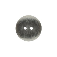 Plastic 2-Hole Button – 32L/20mm – Gray and White Smoky Swirls Plastic 2-Hole Button – 32L/20mm – Gray and White Smoky Swirls