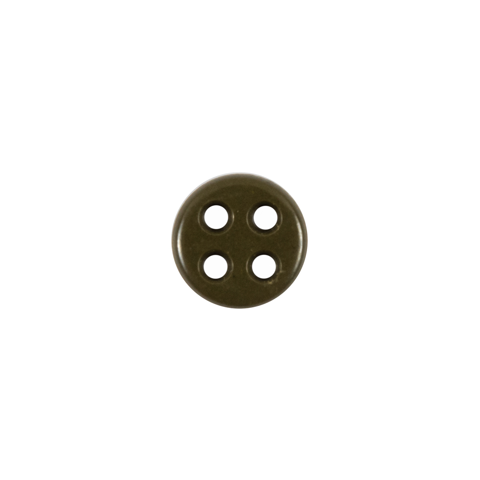 Olive Plastic Button – 18L/11.5mm Olive Plastic Button – 18L/11.5mm