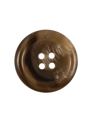 Brown 4-Hole Plastic Button – 35L/22mm Brown 4-Hole Plastic Button – 35L/22mm